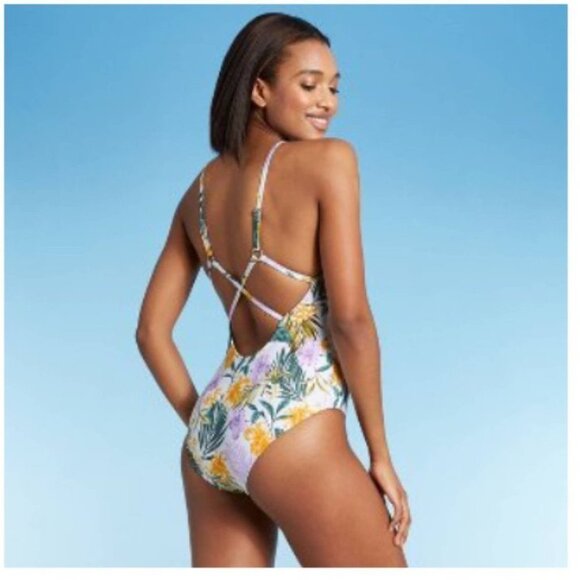 Kona Sol Medium Coverage One Piece Swimsuit - Picture 3 of 6